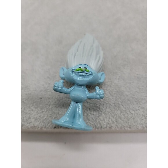 Dreamworks Trolls Diamond 3” Gray Glitter Troll Doll Figure Toy PVC Cake Topper - Picture 8 of 16